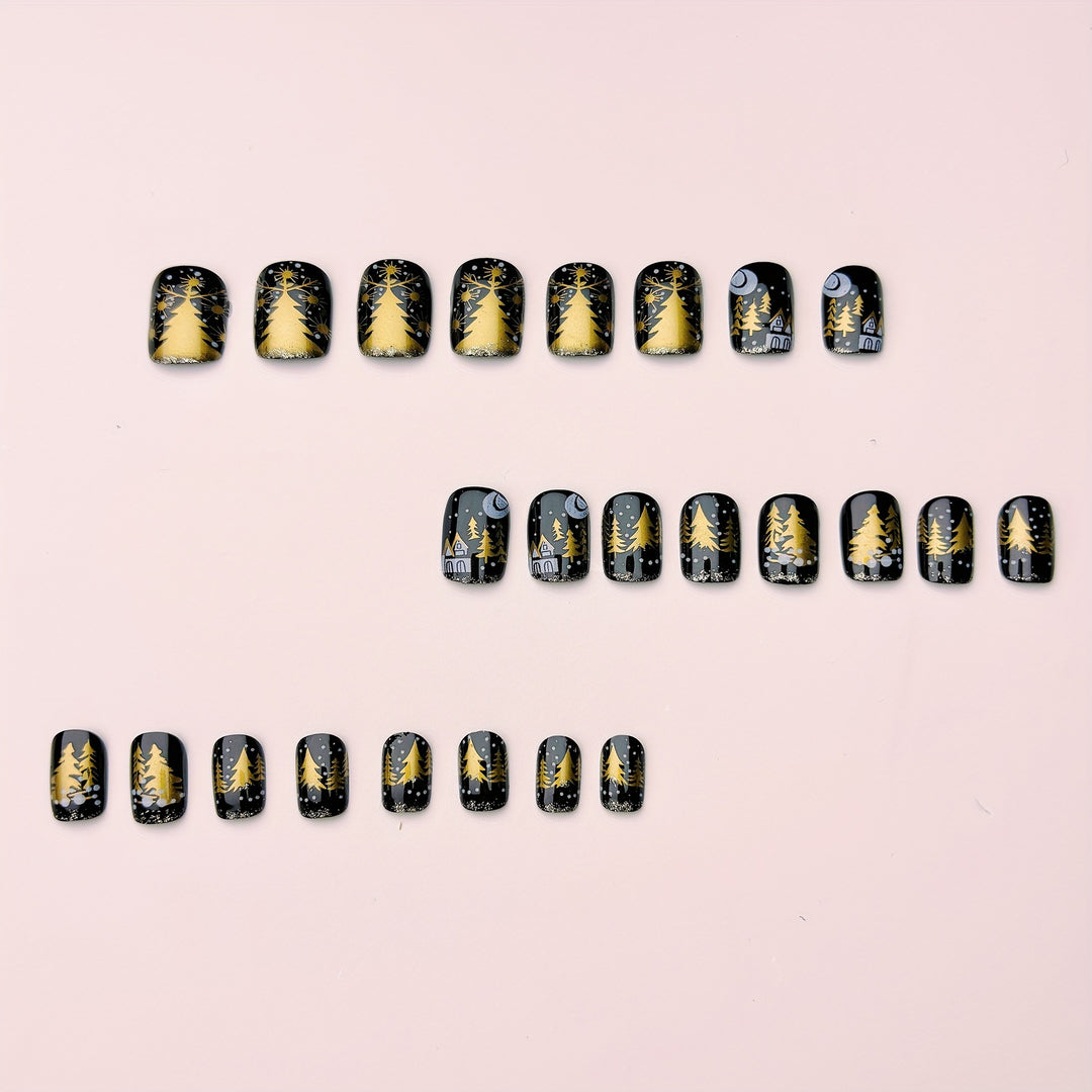 Elegant Winter Nail Art Stornfield
