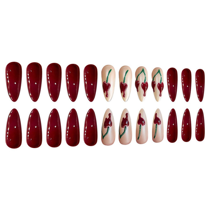 Stylish Stiletto Press-On Nail Set Stornfield