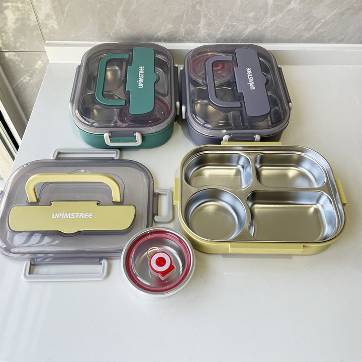 Multi-Compartment Leak-Proof Lunch Box