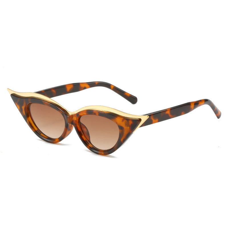 Women's Cat-Eye Sunglasses with Luxurious Metallic Accents Stornfield