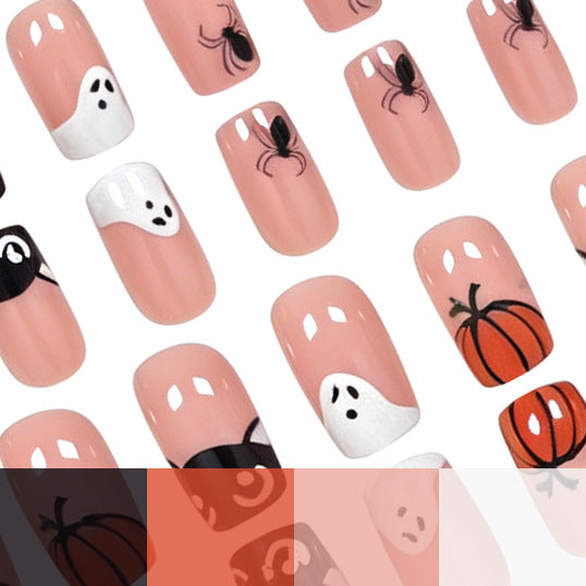 Creative Halloween-Themed Nail Art Enhancements Stornfield