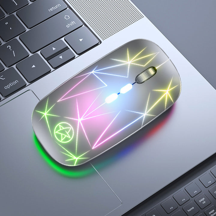 Bluetooth Gaming Mouse with Dual Mode and RGB Lighting Stornfield
