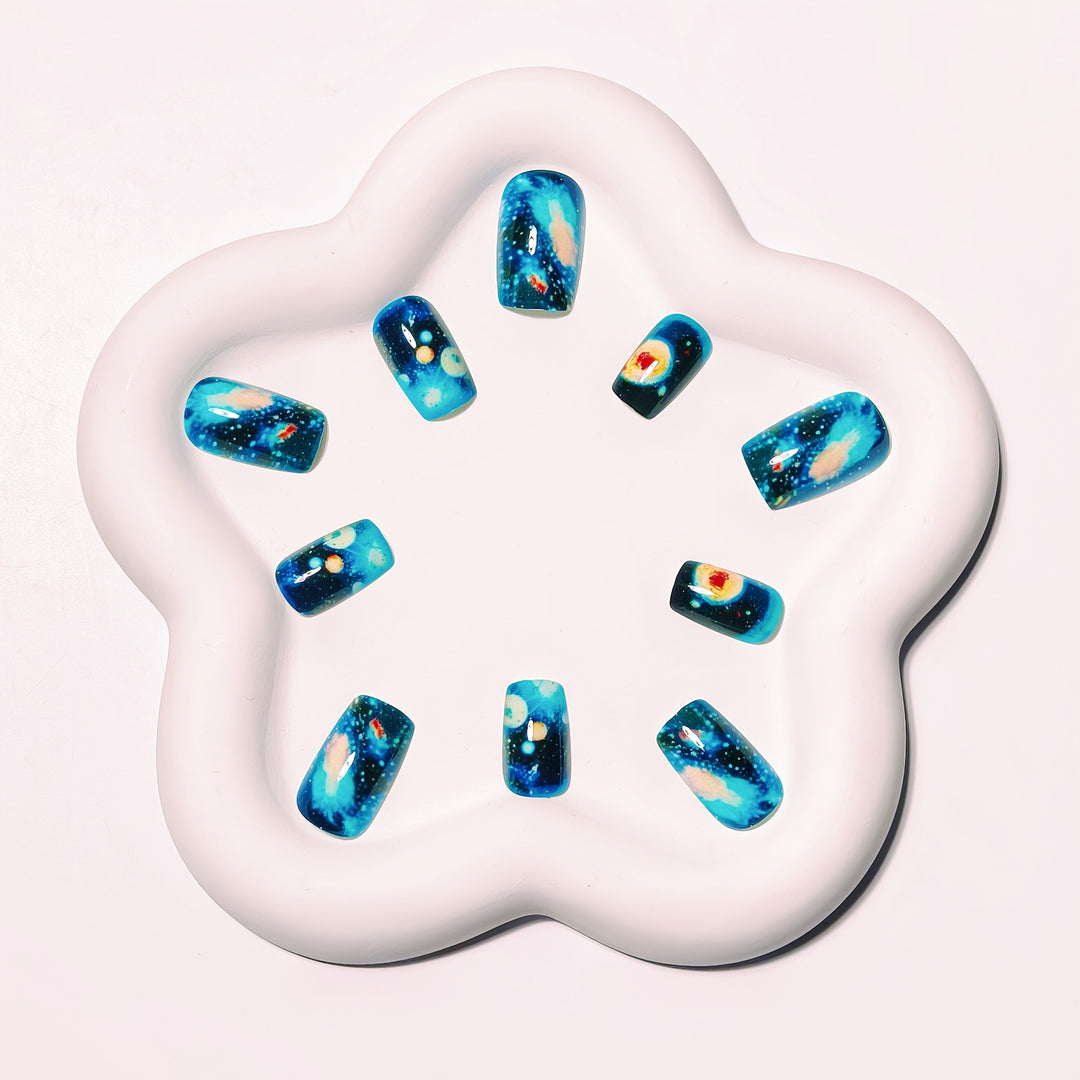 Artificial nails in galactic space design Stornfield