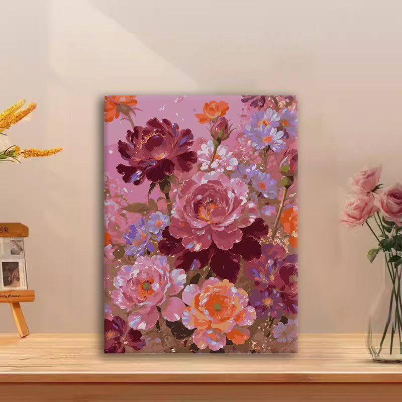 Floral Themed Wall Art Canvas Print Stornfield