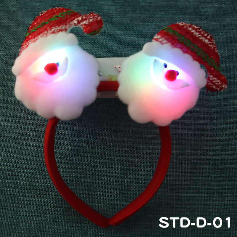 Decorative Holiday Antler Headband