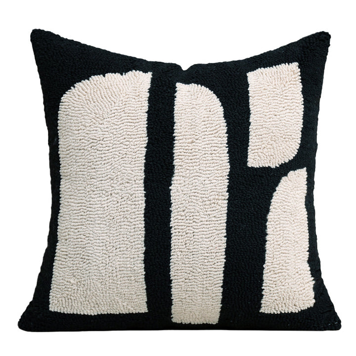 Abstract Braided Decorative Cushion Cover