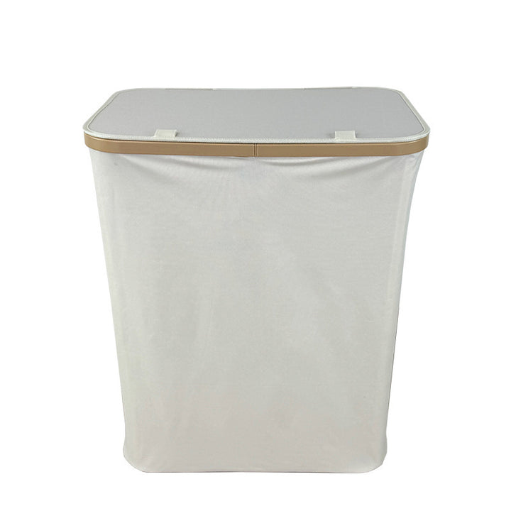 Modern laundry basket with removable lid and carrying handles Stornfield