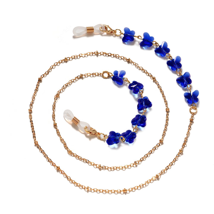 Floral Embellished Eyewear Chain Stornfield