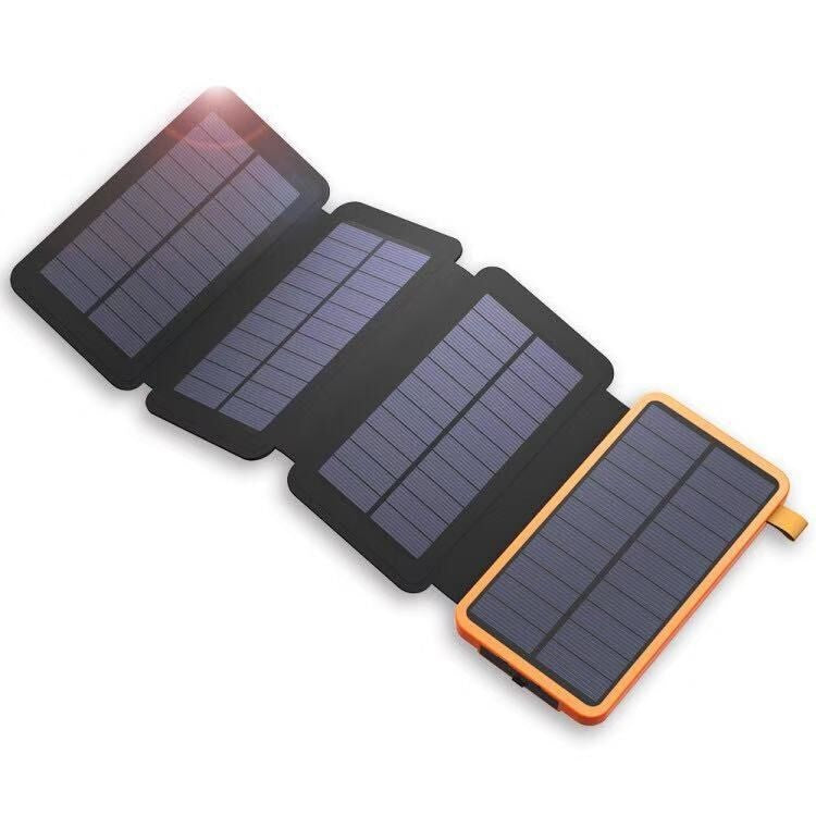 Solar Charger with Foldable Design by Stornfield
