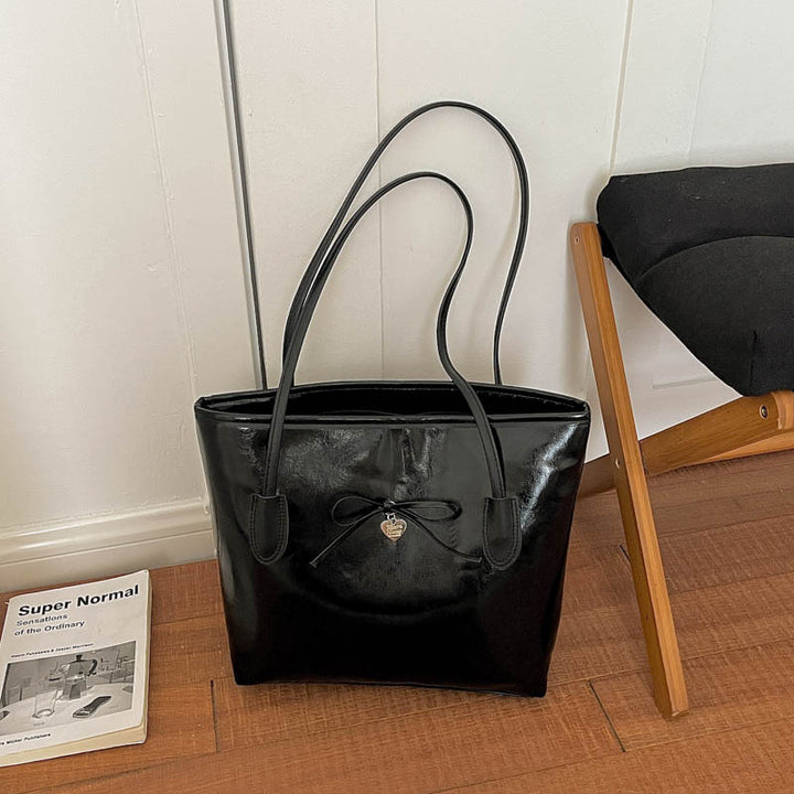 Elegant Decorative Bow Tote Bag