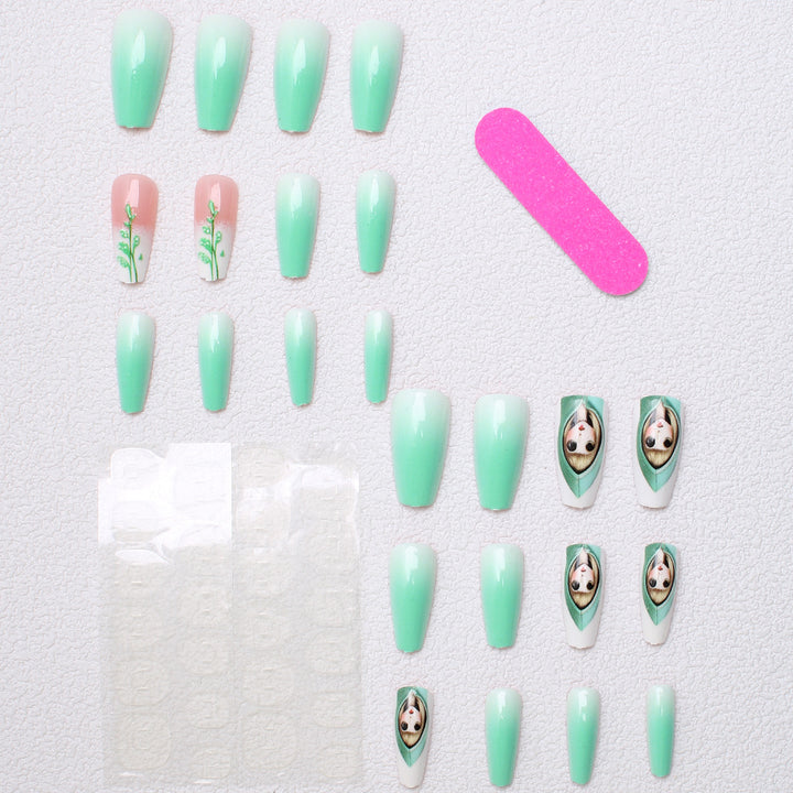 Artistic Character Design Press-On Nails Stornfield