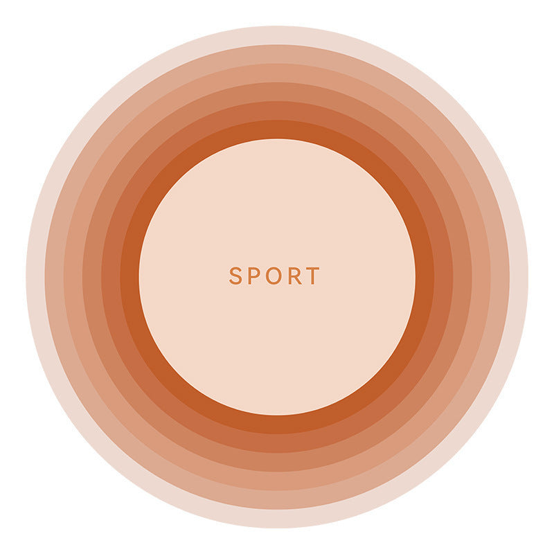Abstract Sports-Themed Area Mat Stornfield