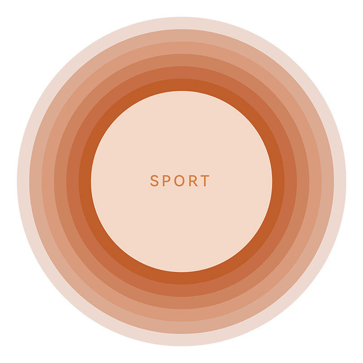 Abstract Sports-Themed Area Mat Stornfield