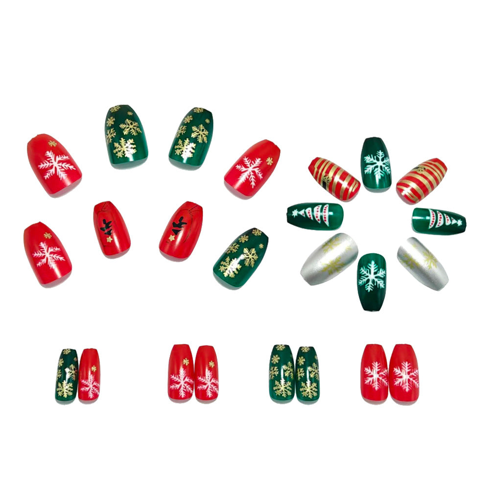 Christmas Art Nails with Festive 3D Design Stornfield