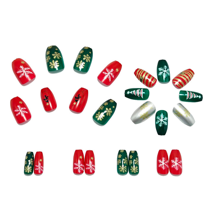 Christmas Art Nails with Festive 3D Design Stornfield