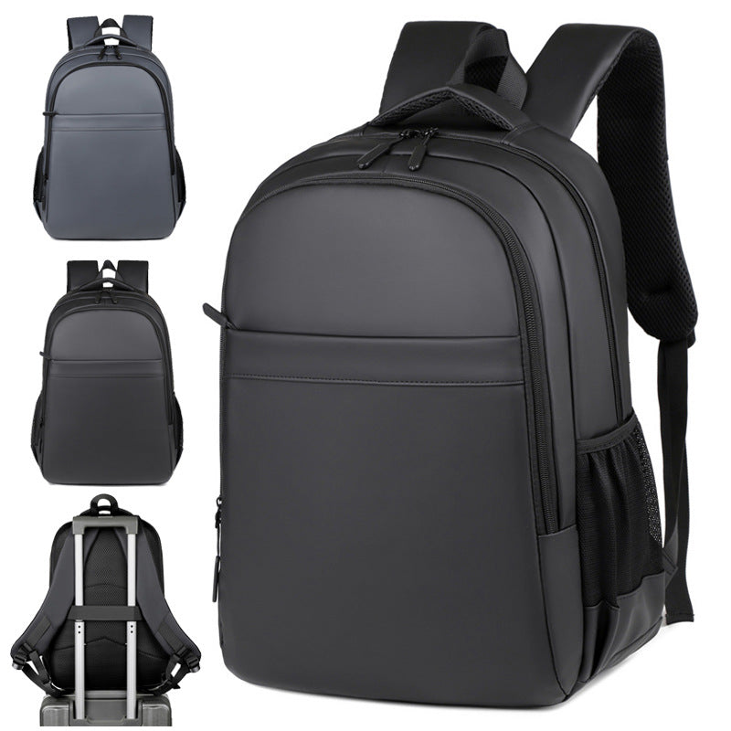 Elegant backpack with padded laptop compartment and numerous storage options Stornfield