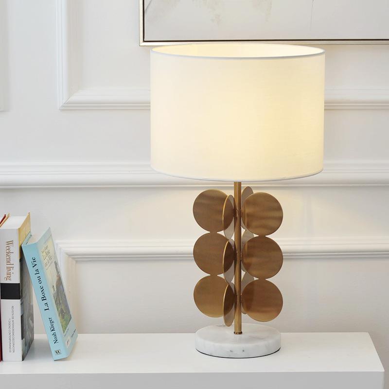 Artistic Table Lamp with Modern Geometric Design
