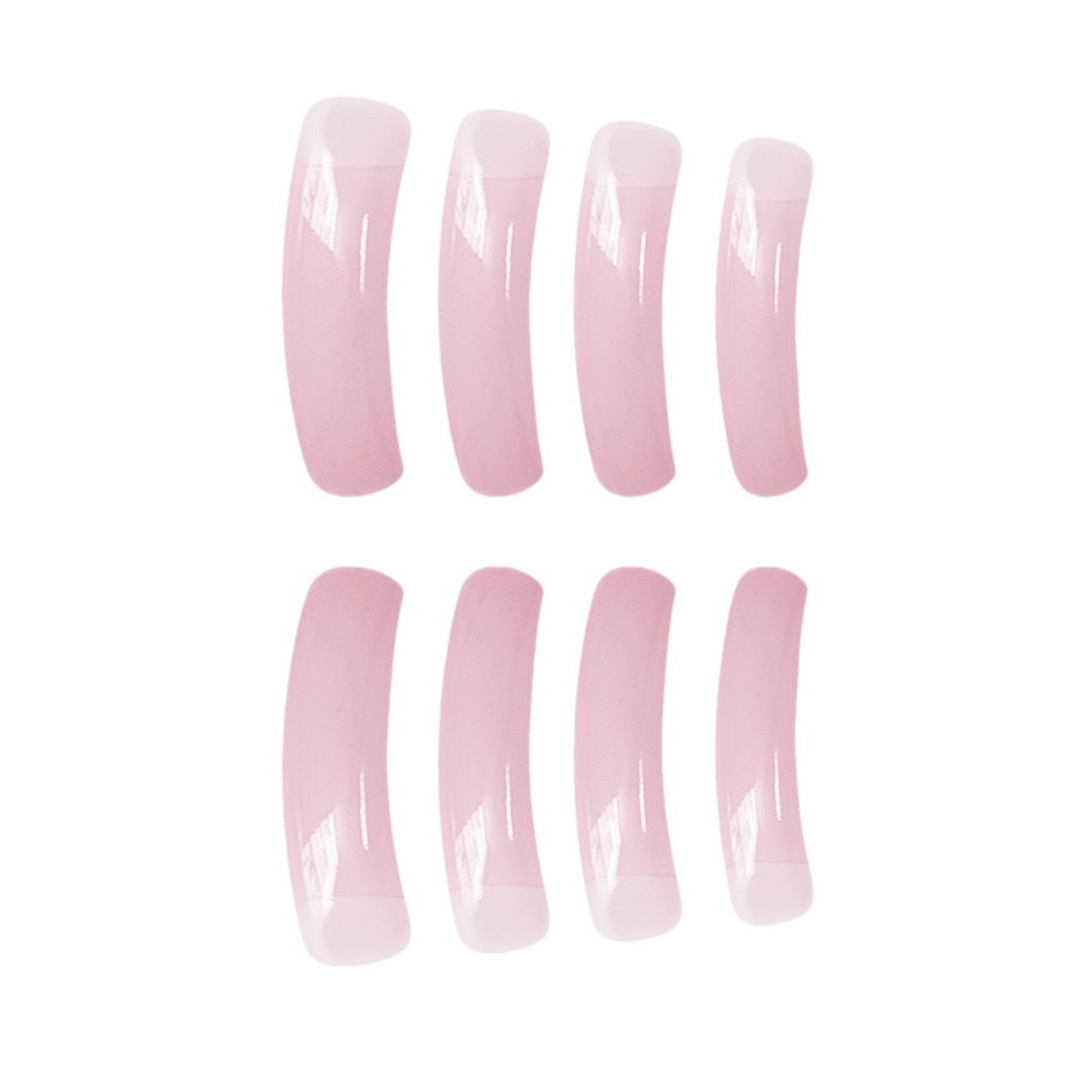 Premium Long Transparent Press-On Nail Enhancements Stornfield