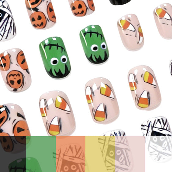 Festive Halloween Nail Art Enhancements Stornfield 1789915198