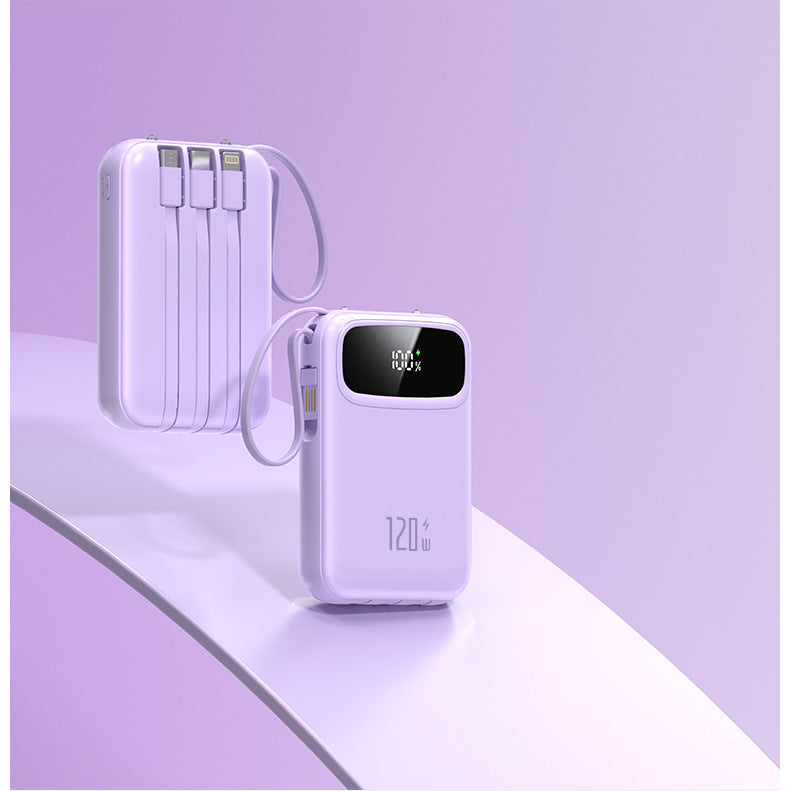 portable power bank with integrated multi-cable Stornfield