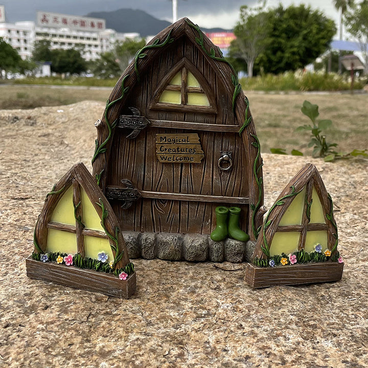 Magical Creatures Welcome Decorative Figurine
