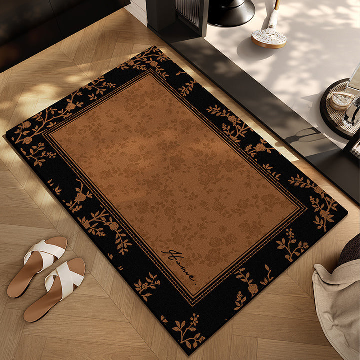 Checkerboard Patterned Entryway Mat Stornfield