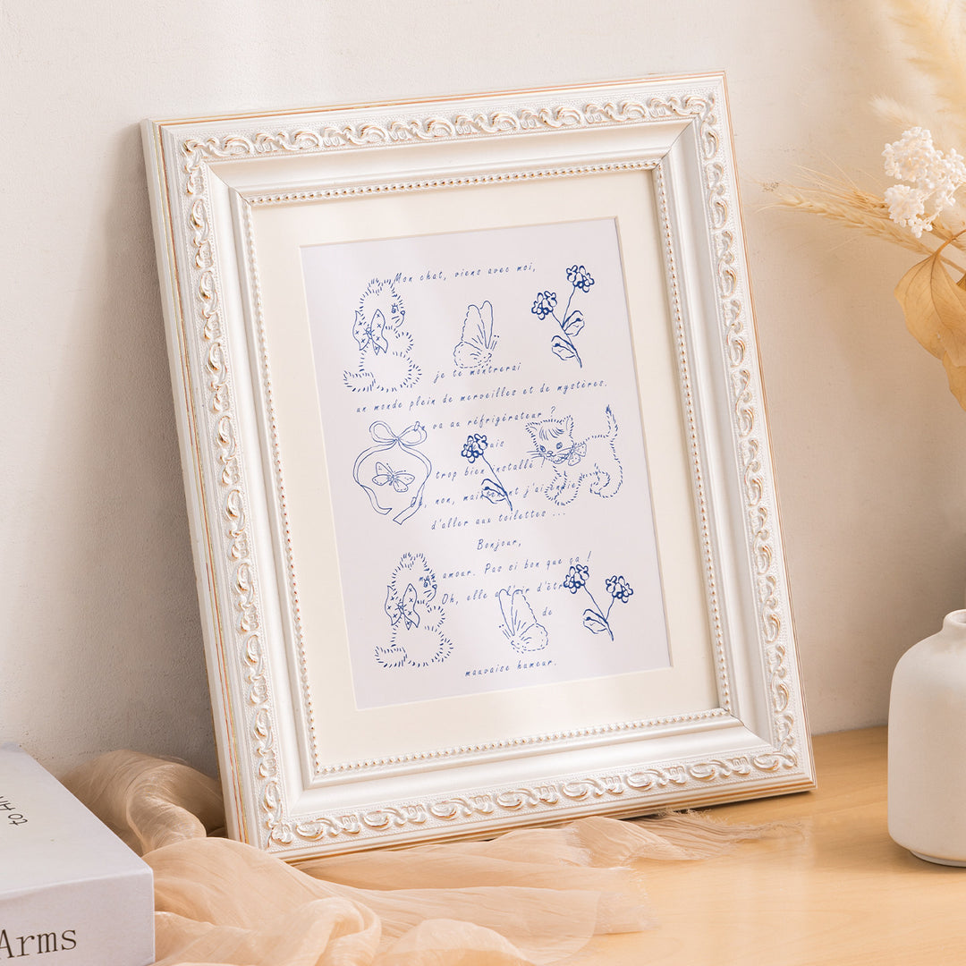 Framed Artistic Print for Home Wall Decor