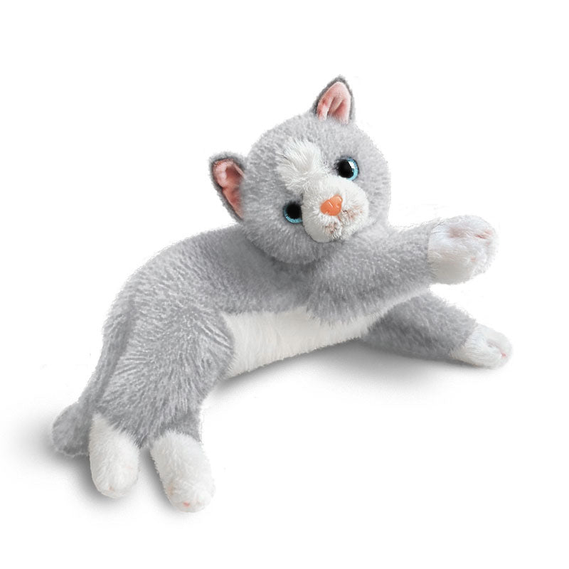 Realistic Stretch-Profile Orange Tabby Plush Lounger Stornfield