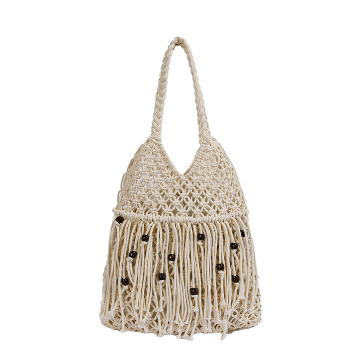 Handcrafted Macrame Bag with Tassels Stornfield