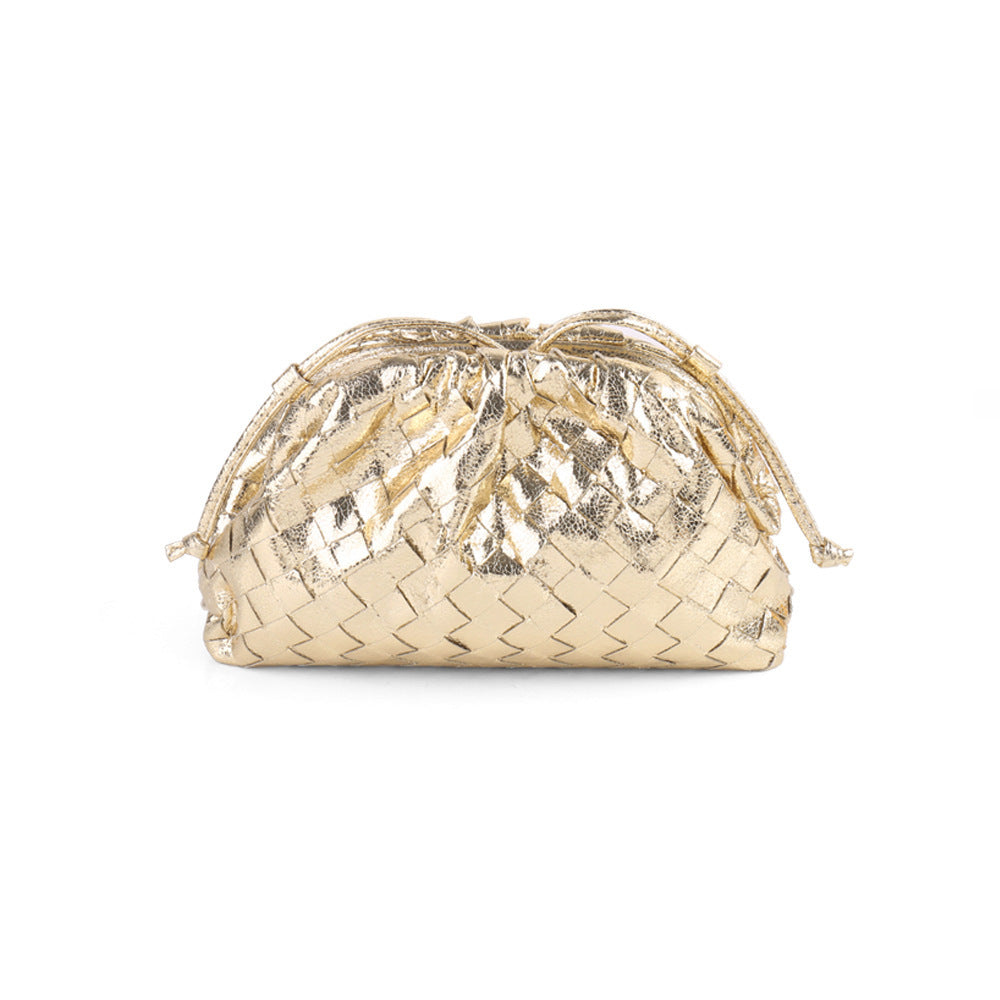 Textured Woven Handheld Clutch Stornfield