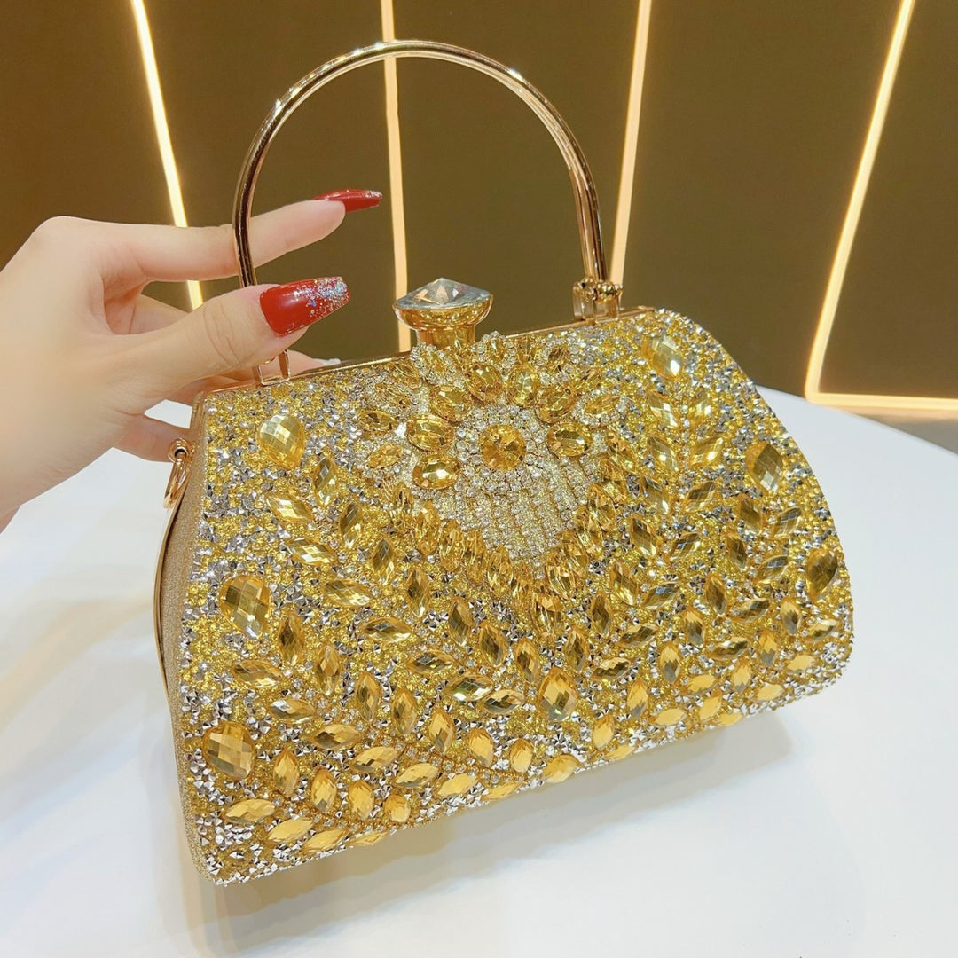 Embellished Decorative Evening Handbag