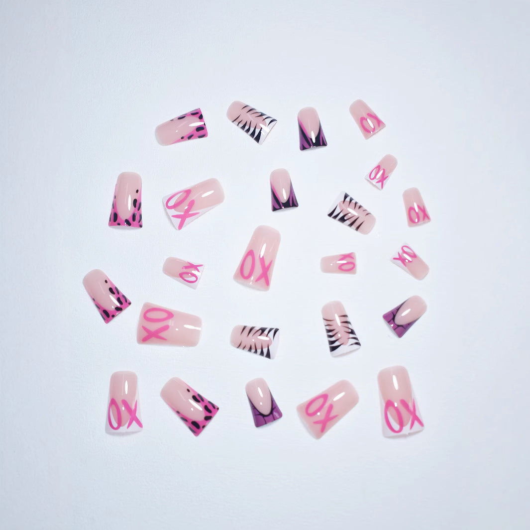 Creative Animal Print Nail Art Enhancements Stornfield