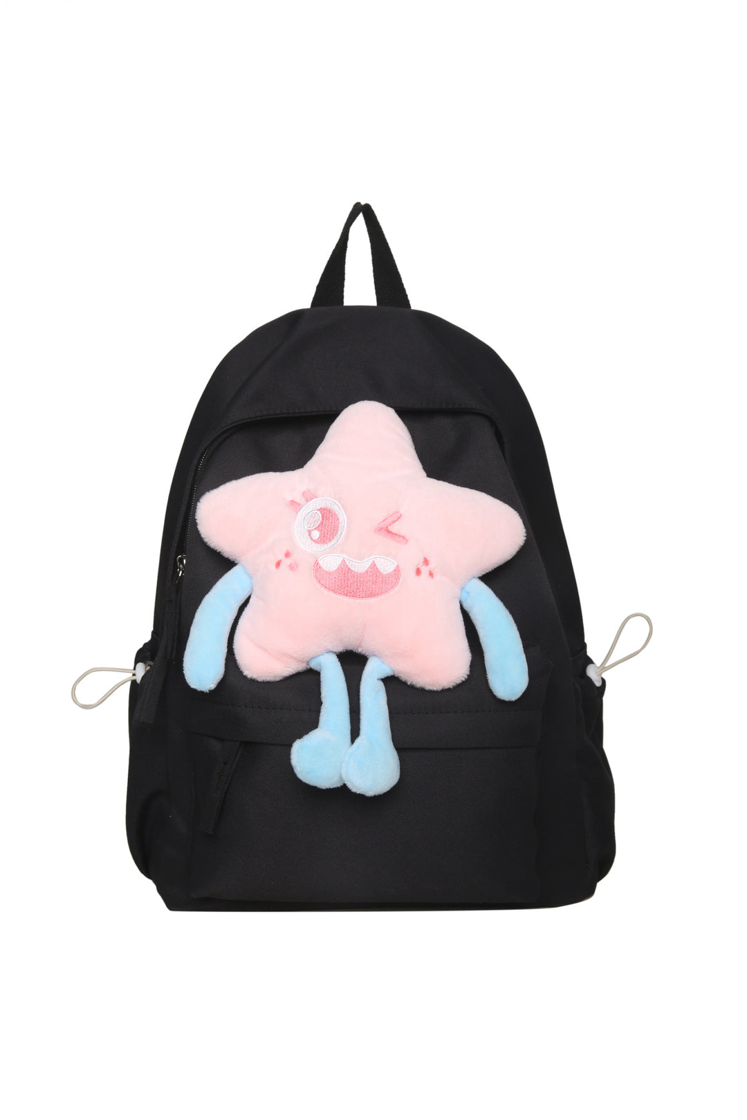 Plush backpack with playful star motif Stornfield