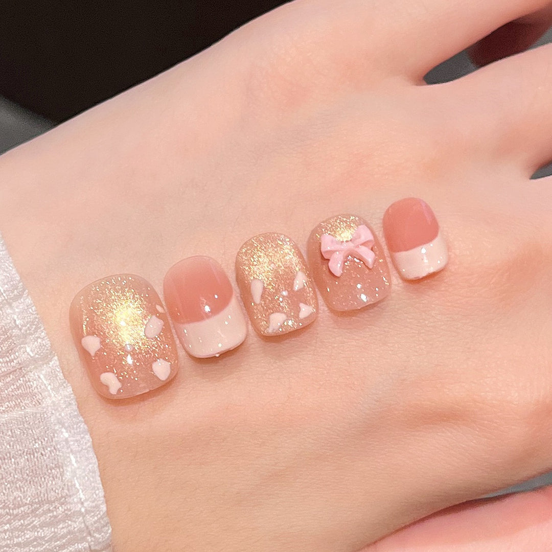 Artistic Press-On Nail Set Stornfield