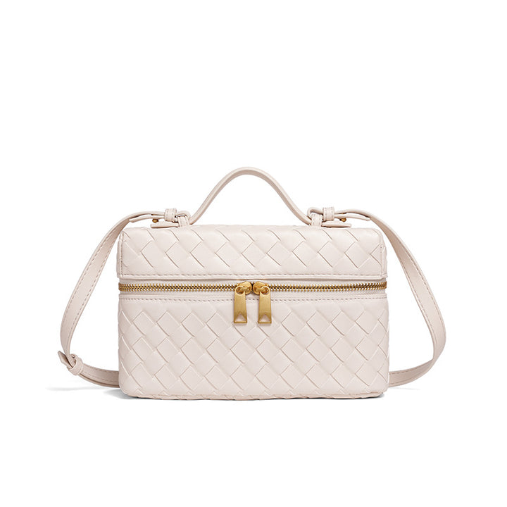 Structured Woven Satchel Bag Stornfield