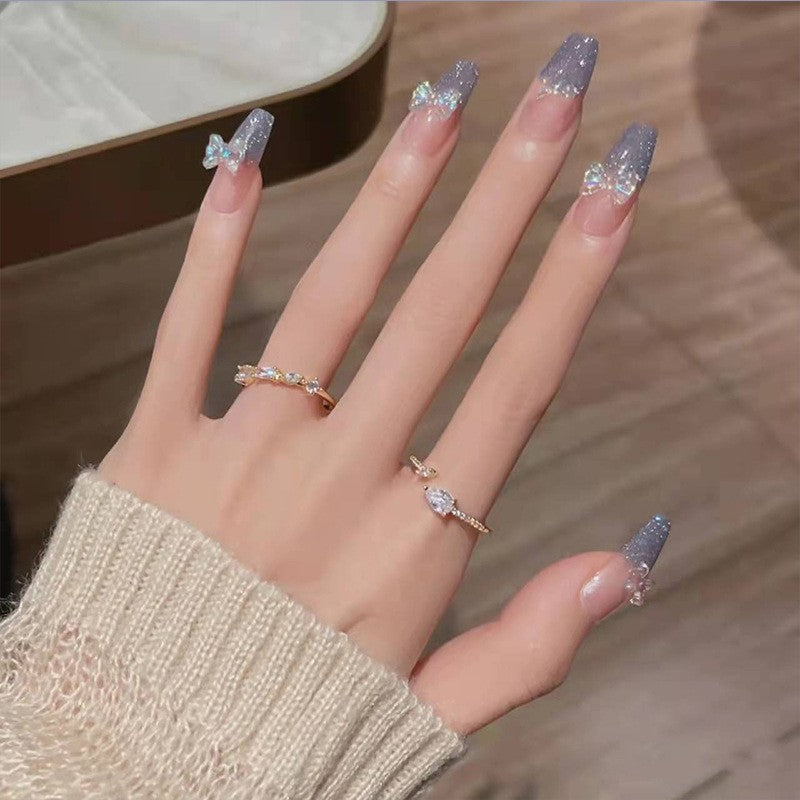 Artificial Glamorous Heart Nail Tips Stornfield