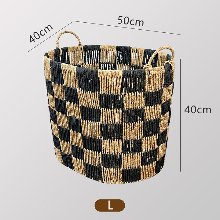 Handwoven storage basket Stornfield