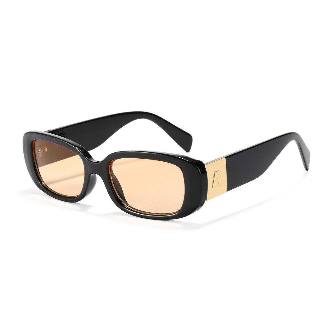 Ladies stylish square sunglasses with modern plastic frame Stornfield