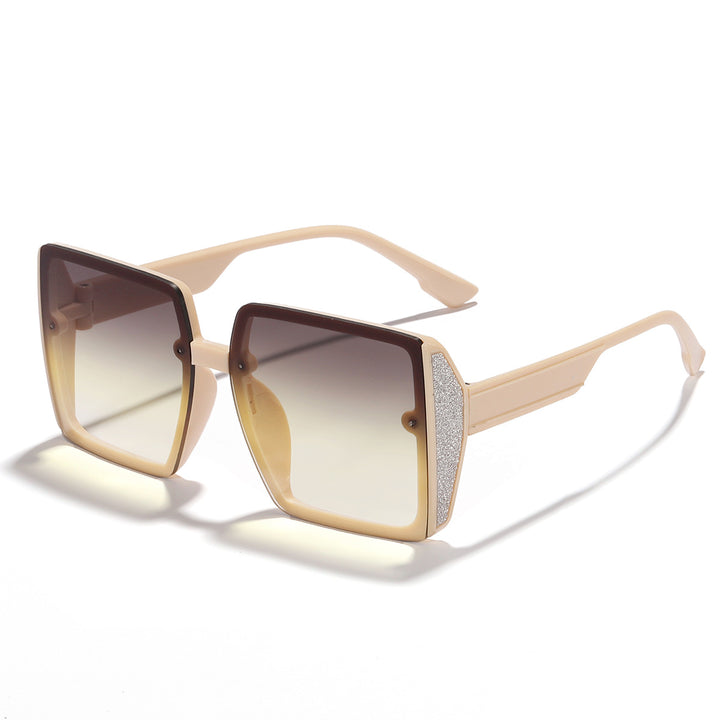 Women oversized sunglasses with shiny accent Stornfield