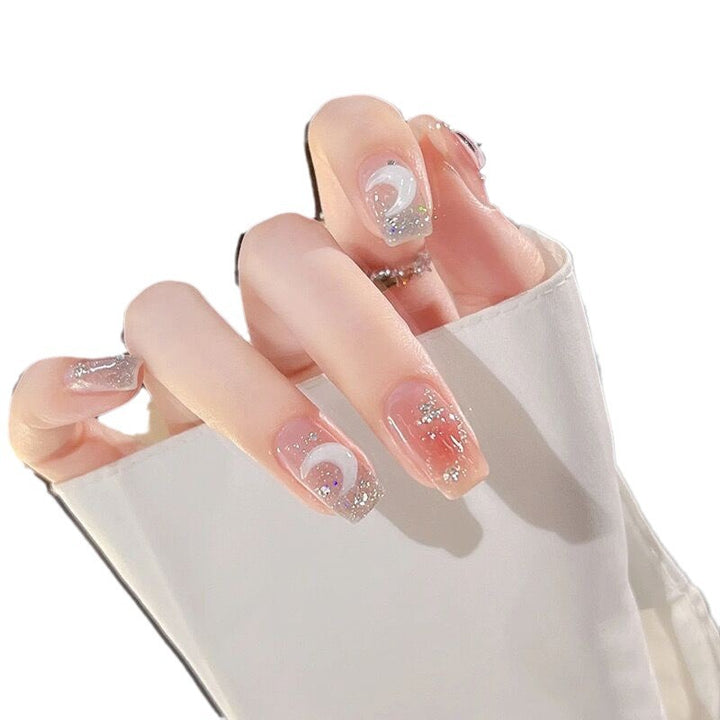 Glamorous Art Fingernails with Embellished Accents Stornfield