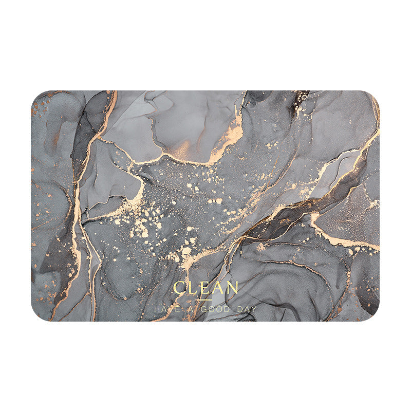 Artistic Marble Print Table Mat