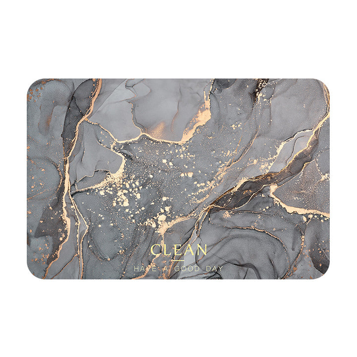 Artistic Marble Print Table Mat