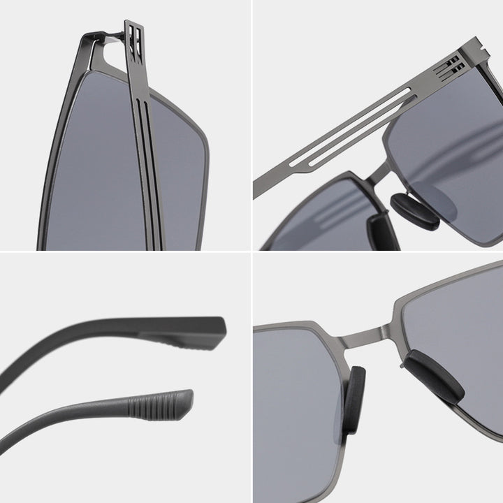 Stylish Polarized Square Sunglasses Stornfield