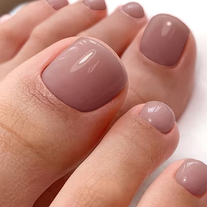 Premium Gel Pedicure Nail Set Stornfield