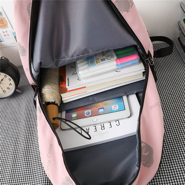 Urban leisure backpack with unique animal motif Stornfield
