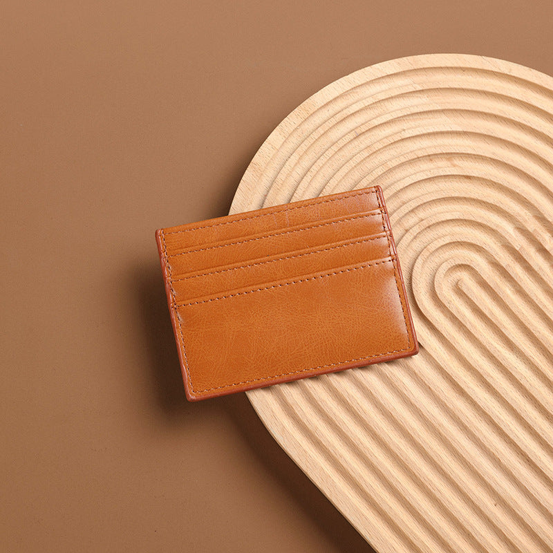 Slim Leather Cardholder