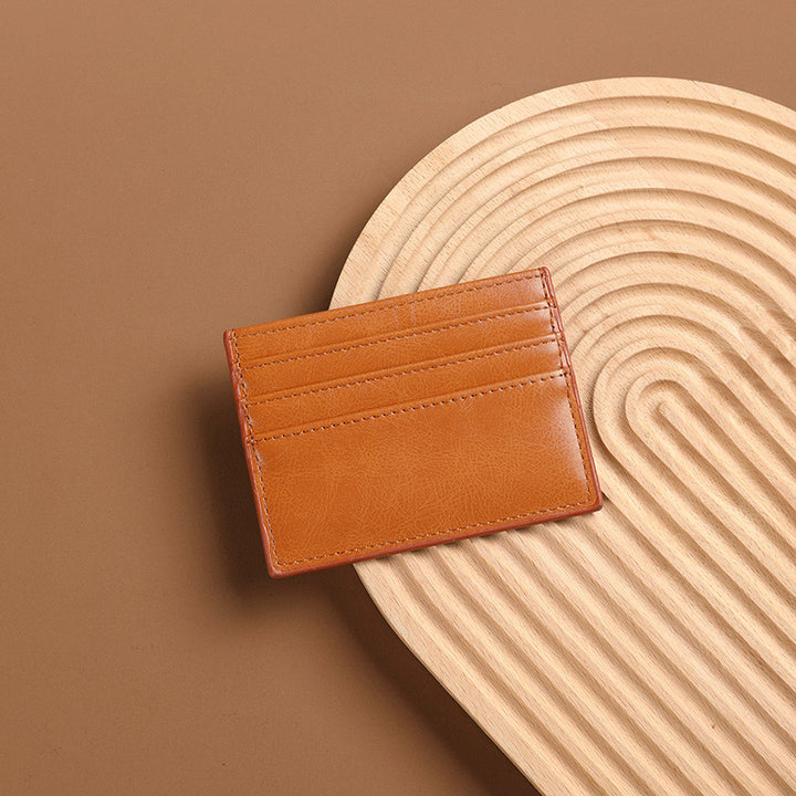 Slim Leather Cardholder