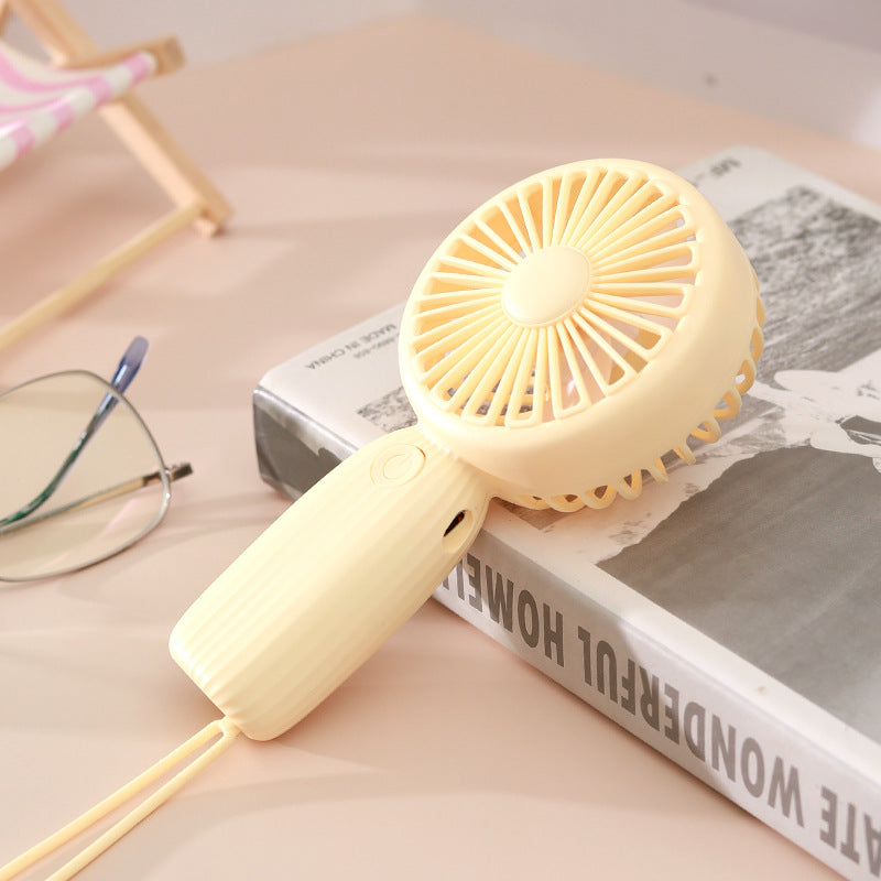 Women's Portable Mini Handheld Fan with Ergonomic Handle Stornfield