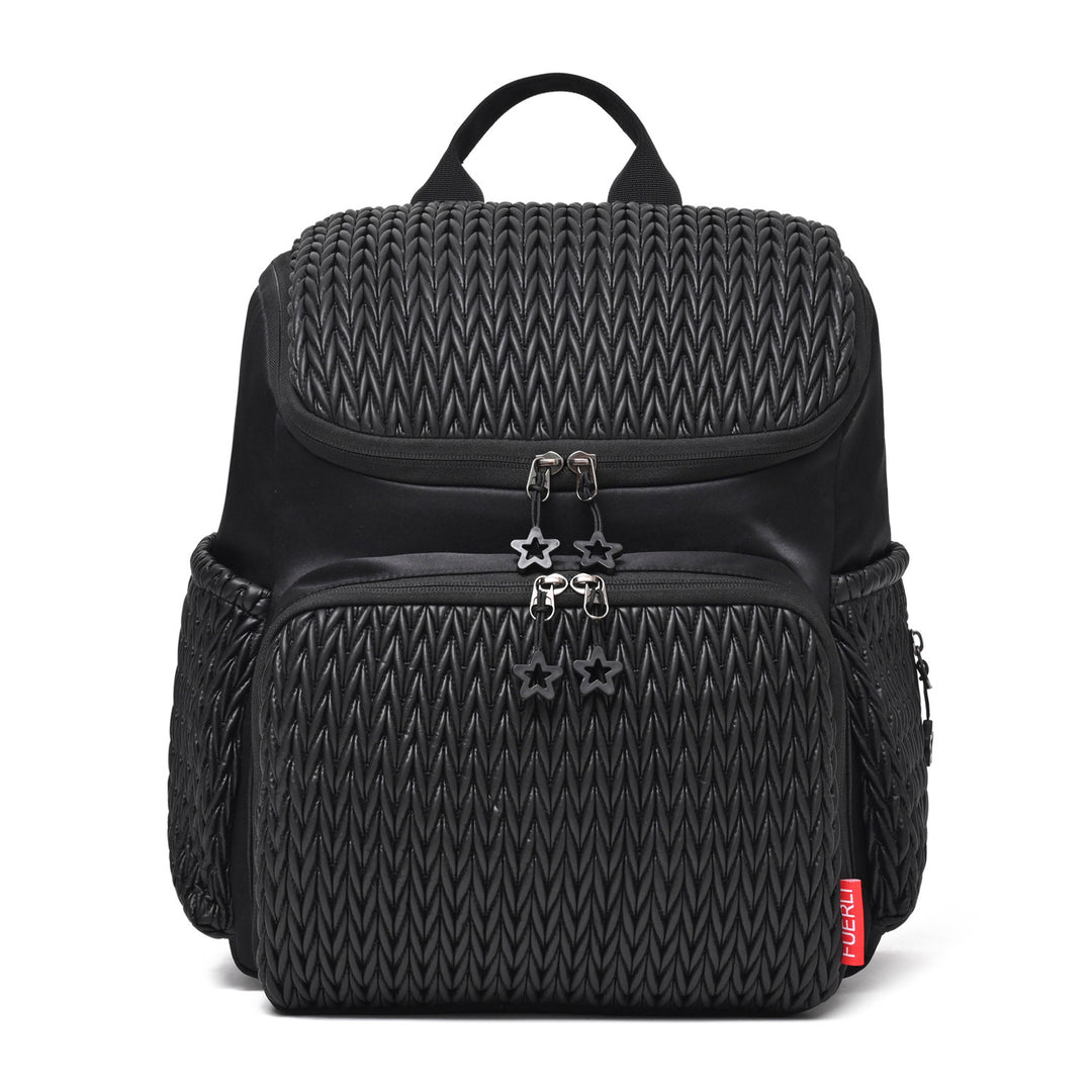Textured Multi-Pocket Backpack Stornfield