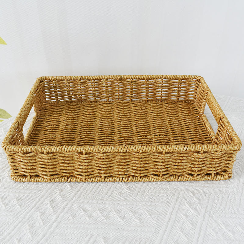 Handwoven Decorative Storage Tray Stornfield